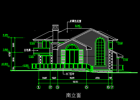 二层别墅建筑设计图纸免费下载 - 别墅图纸 - 土木工程网