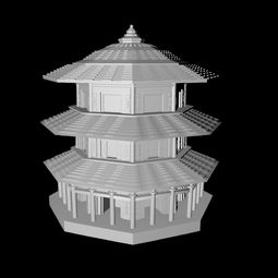 c4d结合3d打印 设计开发苏州建筑文创产品 毕设 青春答卷2017